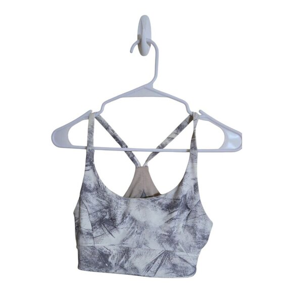 lululemon athletica Other - Lululemon Bra Women 8 Train Times Breeze by White Light Cast Gray Luxtreme Gym